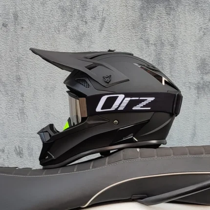 ORZ Professional Racing Motocross Helmet Off Road Helmet Motorcycle Off-Road Cartoon Childrenr ATV Motorcycle MTB Helmet
