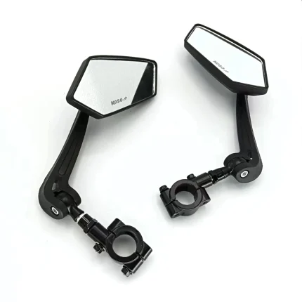 Bicycle Rear View Mirror Bike Cycling Clear Wide Range Back Sight Rearview Reflector Adjustable Handlebar Left Right Mirror